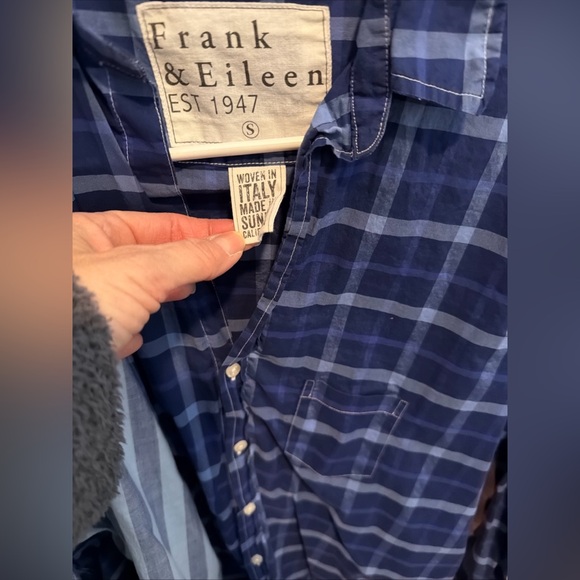 Lot Of 4 Frank & Eileen Shirts Eileen Barry Corduroy Plaid, Striped S, M - Picture 3 of 7